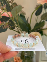 Load image into Gallery viewer, Petite Faceted Amazonite