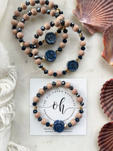 Load image into Gallery viewer, Lapis Lazuli Carved Rose