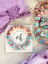 Load image into Gallery viewer, Aqua Cubes & Orchid Shells