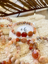 Load image into Gallery viewer, Fall Fire & Flower Agate