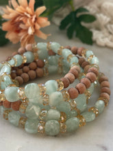 Load image into Gallery viewer, Petite Faceted Amazonite