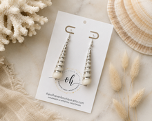 Load image into Gallery viewer, Turritella Shell Earrings