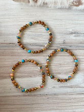 Load image into Gallery viewer, Kingman Turquoise & Sunstone