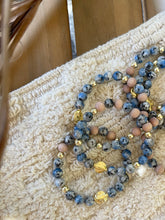 Load image into Gallery viewer, Fall Azurite & 24k Gold