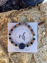 Load image into Gallery viewer, Lapis Lazuli Carved Rose