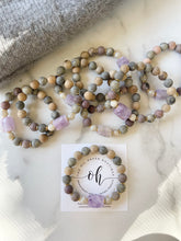 Load image into Gallery viewer, Chunky Amethyst & Matte Gems