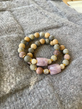 Load image into Gallery viewer, Chunky Amethyst & Matte Gems