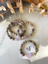 Load image into Gallery viewer, Chunky Amethyst & Matte Gems