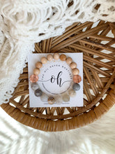 Load image into Gallery viewer, Matte Flower Gems & Copper Coins