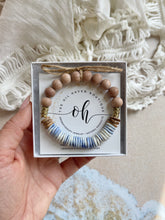 Load image into Gallery viewer, Blue Bone Beads & Coconut