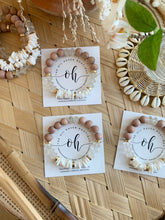 Load image into Gallery viewer, Puka Shell & Vintage Vaseline Beads