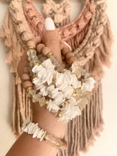 Load image into Gallery viewer, Puka Shell & Vintage Vaseline Beads