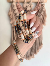 Load image into Gallery viewer, Navy & Peach