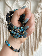 Load image into Gallery viewer, Tourmaline, Lava & Blue Pops