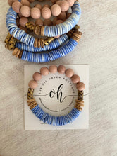 Load image into Gallery viewer, Blue Bone Beads & Coconut