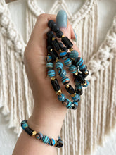 Load image into Gallery viewer, Tourmaline, Lava & Blue Pops