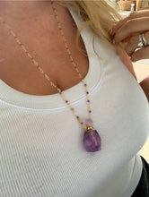 Load image into Gallery viewer, Gemstone Pendant Necklaces