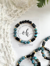 Load image into Gallery viewer, Tourmaline, Lava & Blue Pops