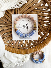 Load image into Gallery viewer, Blue Bone Beads & Coconut