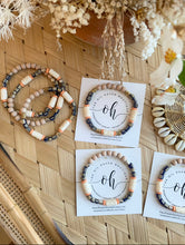 Load image into Gallery viewer, Navy & Peach