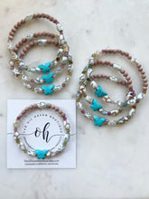 Load image into Gallery viewer, Tibetan Sky &amp; Turquoise Butterfly
