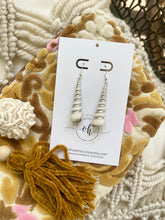 Load image into Gallery viewer, Turritella Shell Earrings
