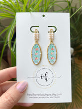 Load image into Gallery viewer, Sea Blossom Drop Earrings
