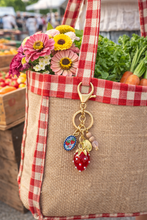Load image into Gallery viewer, Strawberry Purse Charms

