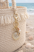 Load image into Gallery viewer, Ammonite Shell Purse Charm
