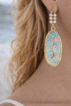 Load image into Gallery viewer, Sea Blossom Drop Earrings
