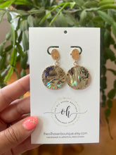 Load image into Gallery viewer, Golden Abalone Earrings
