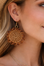 Load image into Gallery viewer, Starry Rattan Earrings
