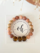 Load image into Gallery viewer, African Glass &amp; Pink Matte Gems
