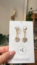 Load image into Gallery viewer, Pearl &amp; Palm Earrings
