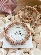 Load image into Gallery viewer, Amethyst &amp; peach pops
