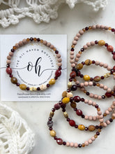 Load image into Gallery viewer, Mookalite, Rubies &amp; Orange Garnet
