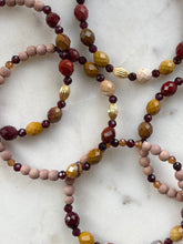 Load image into Gallery viewer, Mookalite, Rubies &amp; Orange Garnet
