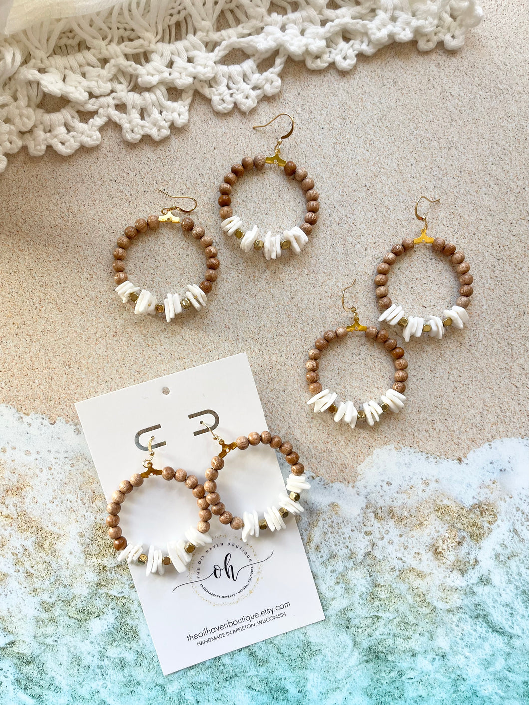 Puka Shell Earrings