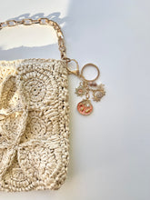 Load image into Gallery viewer, Peach Scallop Purse Charm
