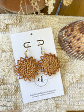 Load image into Gallery viewer, Starry Rattan Earrings
