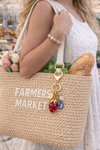 Load image into Gallery viewer, Strawberry Purse Charms
