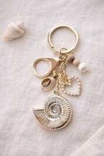 Load image into Gallery viewer, Ammonite Shell Purse Charm
