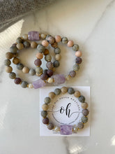 Load image into Gallery viewer, Chunky Amethyst &amp; Matte Gems
