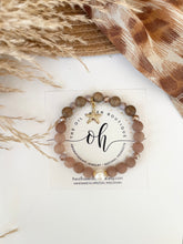 Load image into Gallery viewer, Mocha Gems &amp; Starfish Charm

