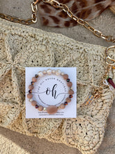 Load image into Gallery viewer, Matte Pink Moonstone &amp; Pearls

