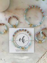 Load image into Gallery viewer, Amazonite &amp; Starfish Jewelry Set

