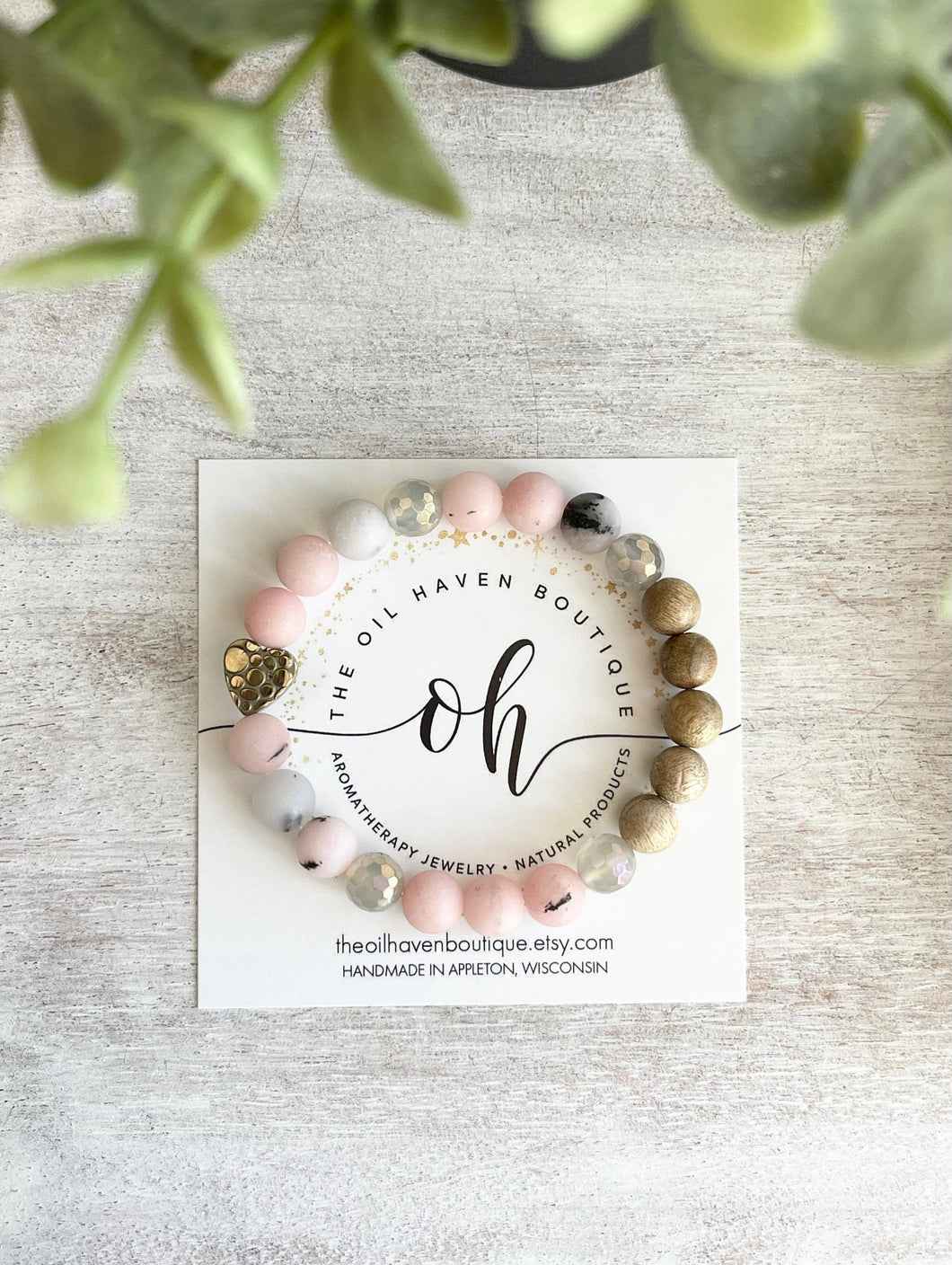 Pink Opal & Sandalwood