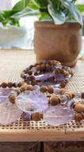 Load image into Gallery viewer, Statement Amethyst &amp; Lotus Beads
